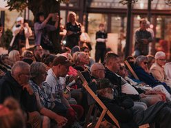 Łódź. Piotrkowska Kameralnie. Duet BLED wystąpił w pasażu Rubinsteina w Łodzi