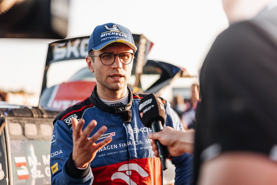 Mamy lidera! Miko Marczyk i Szymona Gospodarczyk w ORLEN OIL 81. Rajdzie Polski