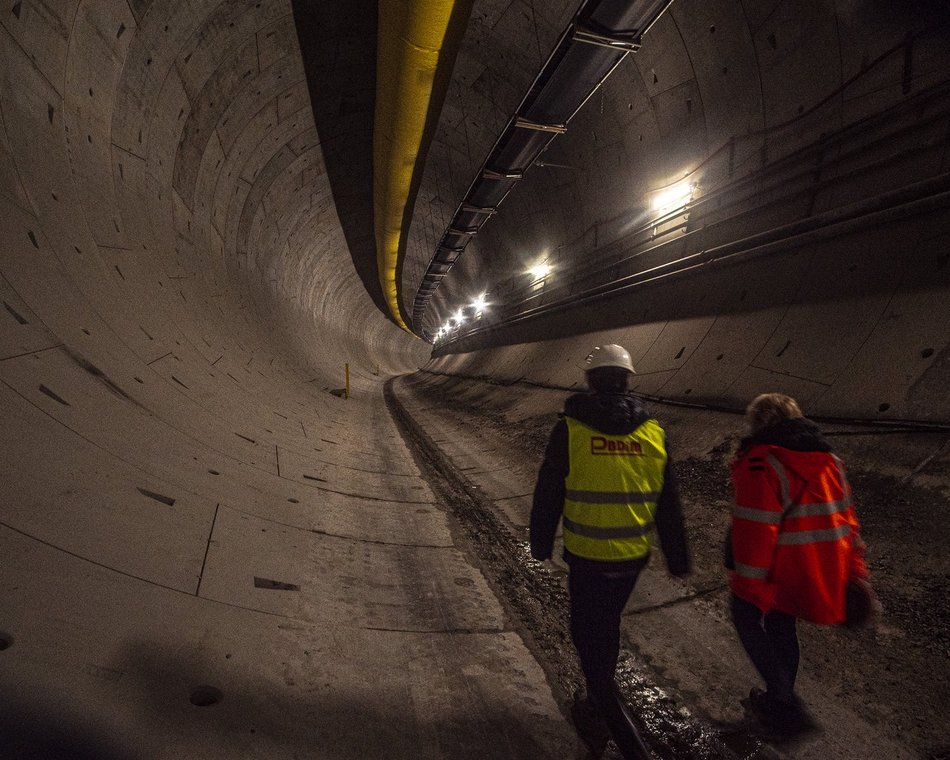 metro lodz tunel srednicowy