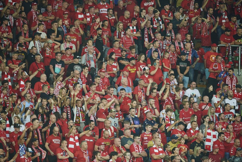 Mecz Widzew Łódź kontra Puszcza Niepołomice. Odszukaj się na zdjęciach z trybun!
