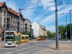 Łódź. Remont torowiska przy Kościuszki i Mickiewicza