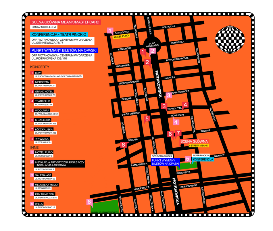 Łódź. Wszystko o Great September 2025 w Łodzi. Artyści, line-up, bilety, miejsca