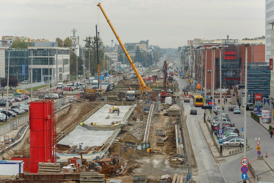 Budowa łódzkiej stajni jednorożców, czyli Przystanku Centrum