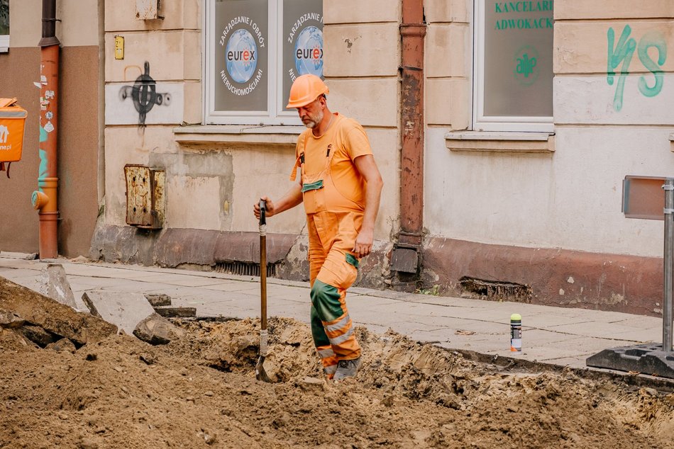 Prace na ul. Zamenhofa