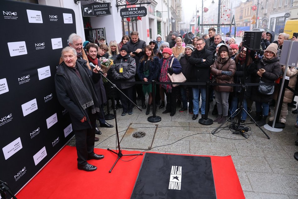 Andrzej Bartkowiak gwiazdą w Alei Gwiazd w Łodzi. Twórca z Hollywood uhonorowany na Piotrkowskiej