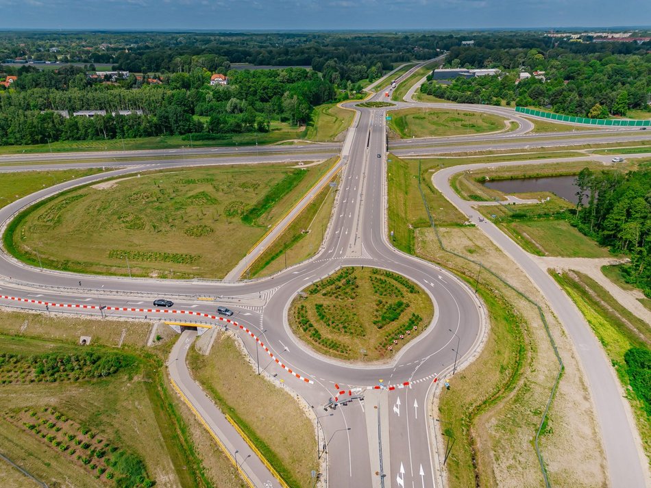 Dojazd do S14 prawie gotowy! Zobacz wielką inwestycję z lotu ptaka
