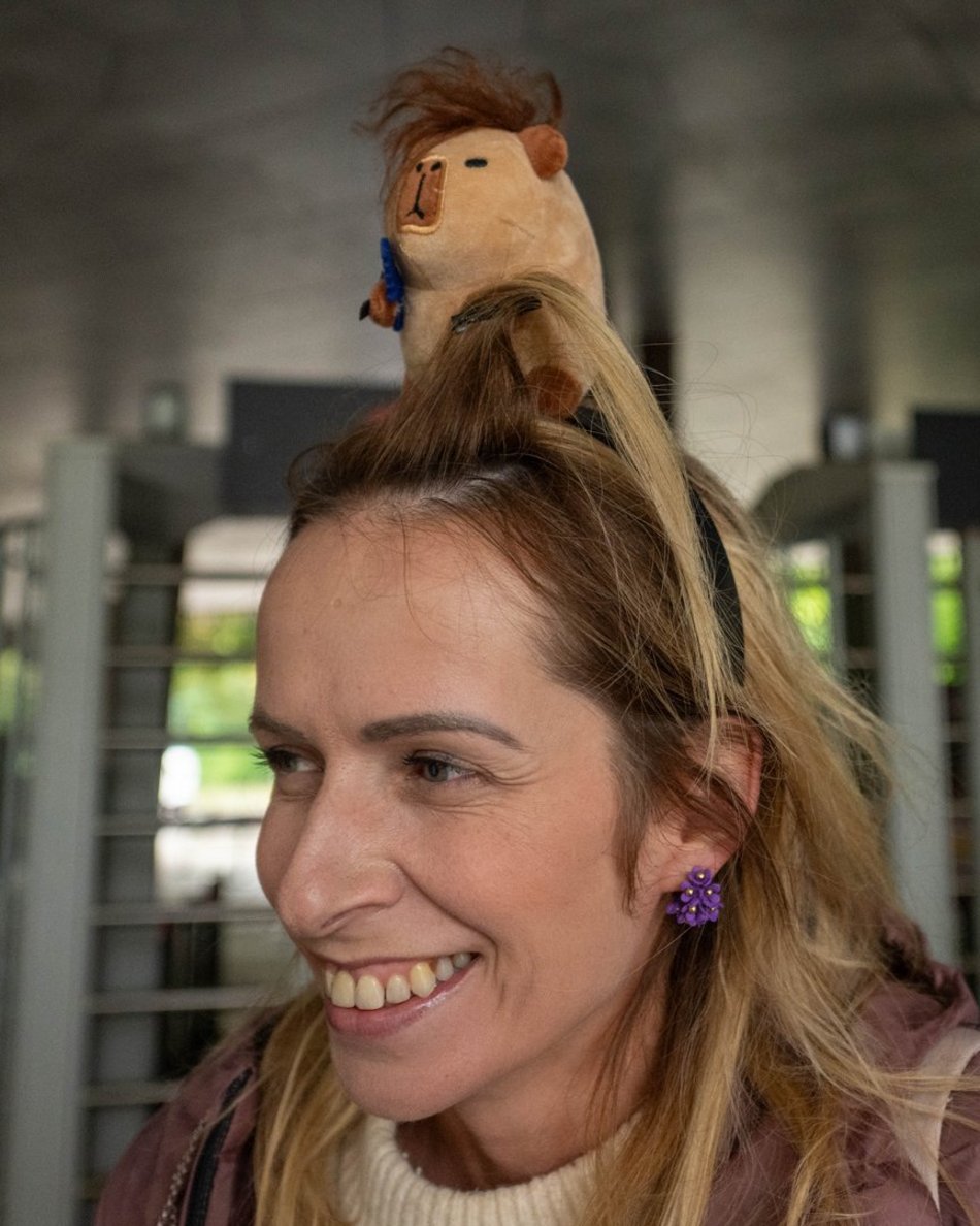 Łódź. Zlot Fanów Kapibary w Orientarium Zoo Łódź. Świetna frekwencja mimo niepogody