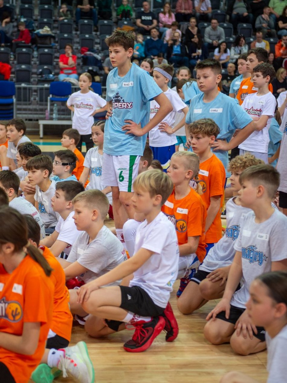 Marcin Gortat Camp w Łodzi kolejny raz przeszedł do historii. Zobacz, jak trenowały dzieci!