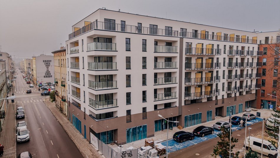Łódź. Nowe osiedle w centrum Łodzi gotowe. Ponad 400 mieszkań czeka na odbiór kluczy!