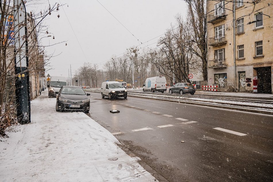Łódź. Remont Pabianickiej w Łodzi postępuje. Nowa organizacja ruchu [SZCZEGÓŁY]