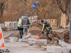 Remont ulic Sienkiewicza i Tymienieckiego, Łódź