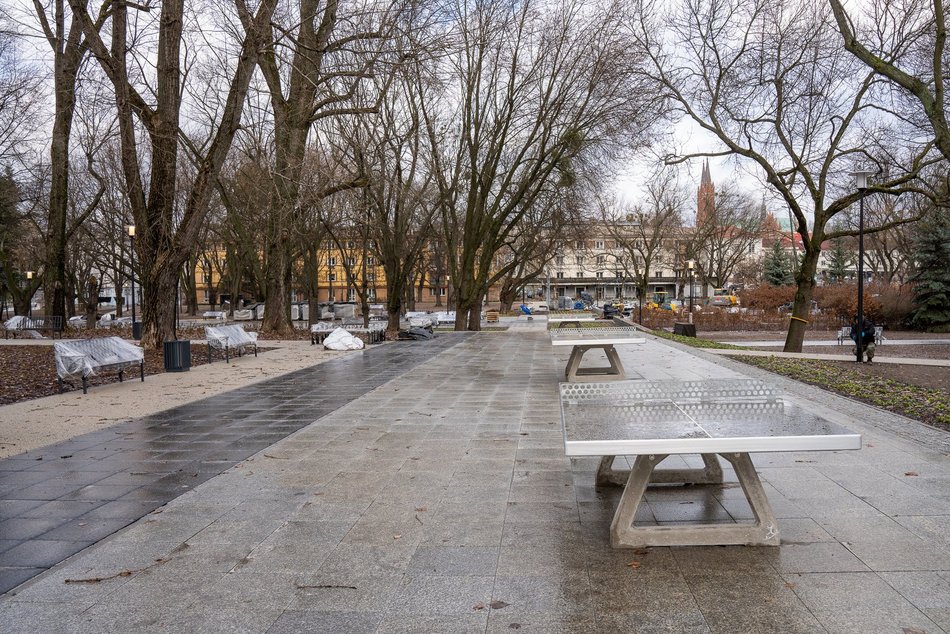 Park Staromiejski na finiszu remontu