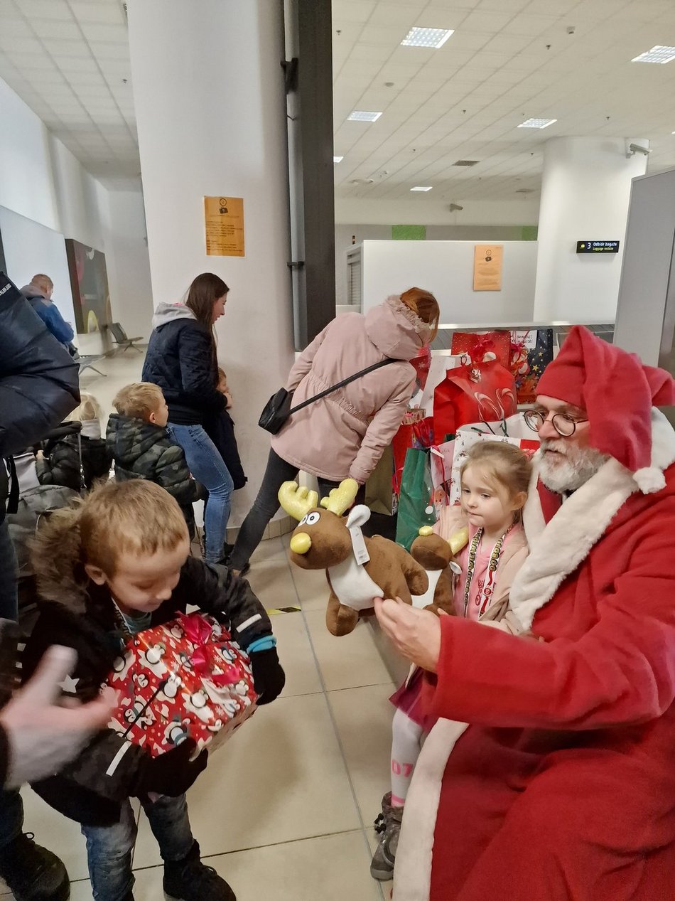 Święty Mikołaj przyleciał do Łodzi!