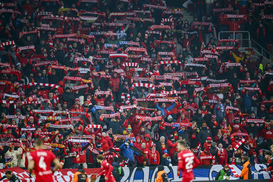 Zdjęcia z meczu Widzewa Łódź z Cracovią