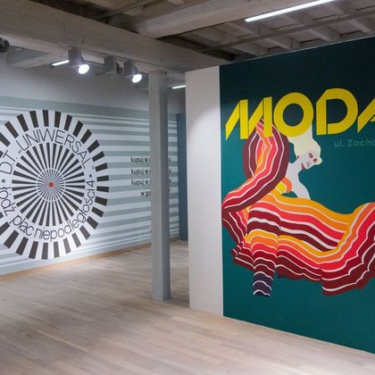 Виставка "Miasto. Moda. Maszyna" w Centralnym Muzeum Włókiennictwa, мат.преси 