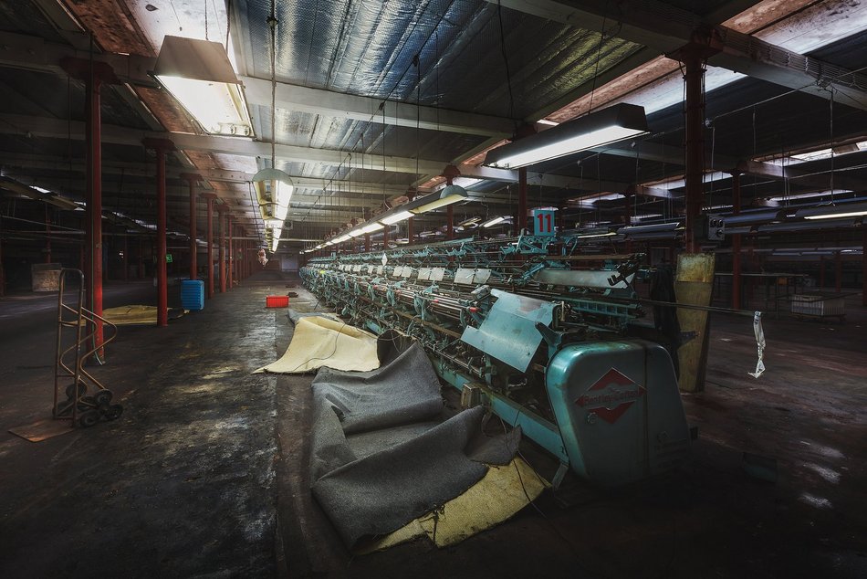 piękna fotografia pokazująca miasto Łódź