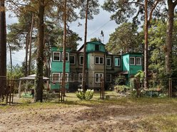 Kolumna-Las, Łask, zabytkowe wille, architektura drewniana