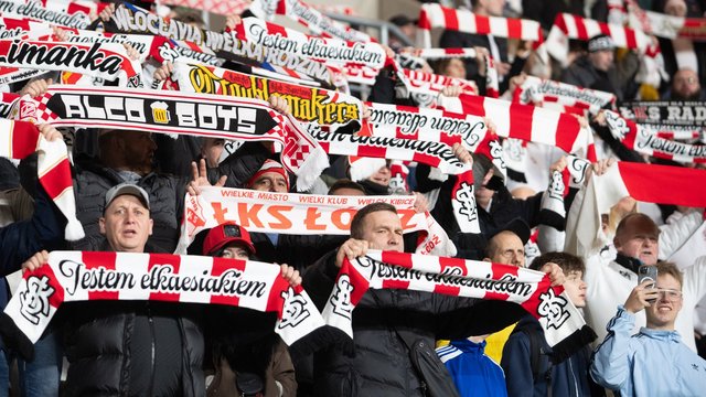 Kibice na meczu ŁKS Łódź z Miedzią Legnica. Odszukaj się w naszej galerii [ZDJĘCIA]