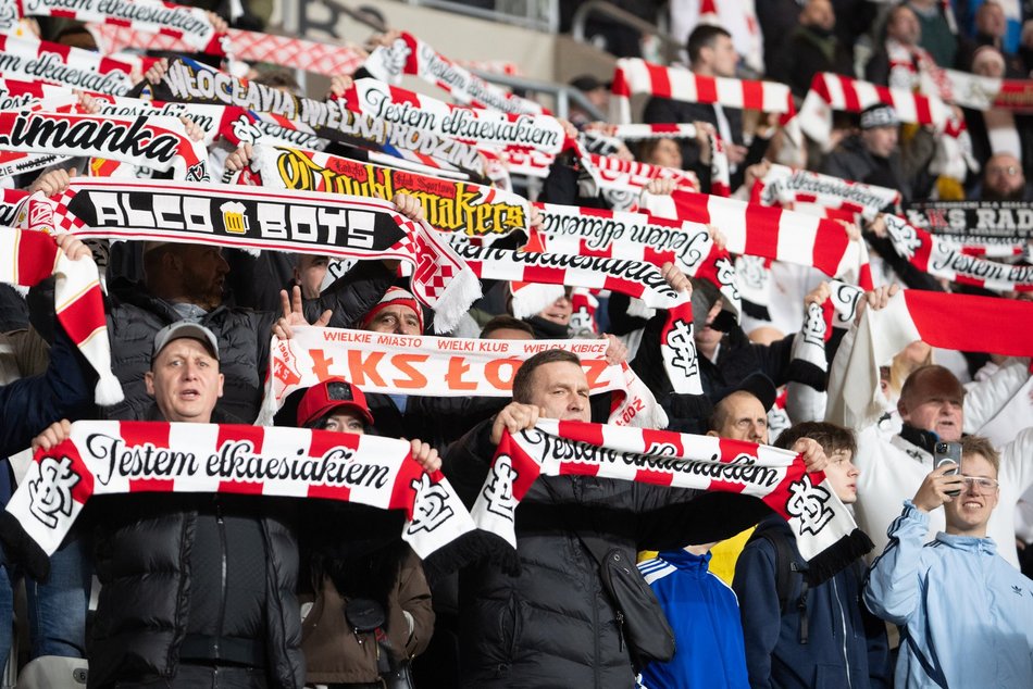 Kibice na meczu ŁKS Łódź z Miedzią Legnica. Odszukaj się w naszej galerii