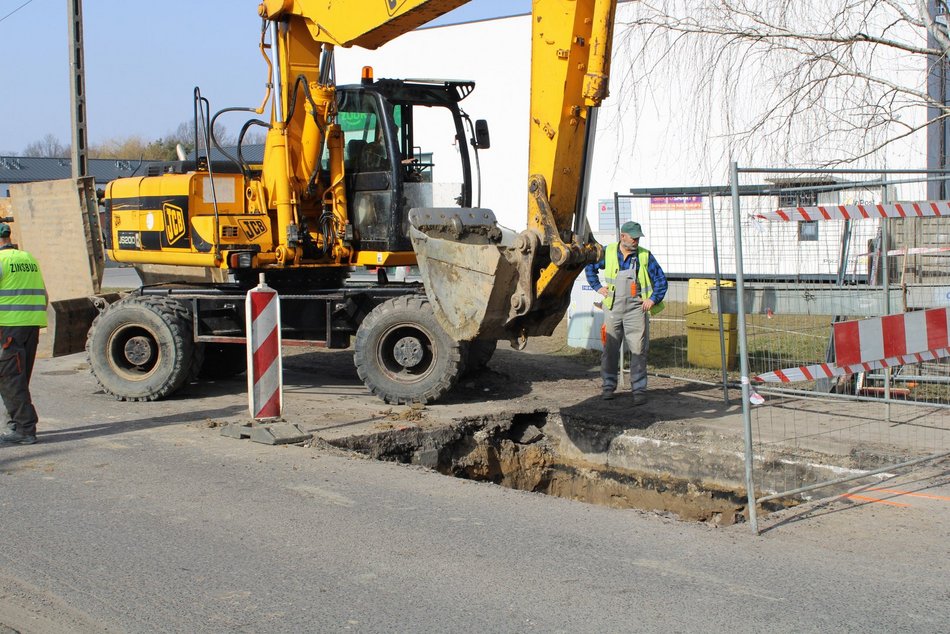 Łódź. Remont ul. Kolumny
