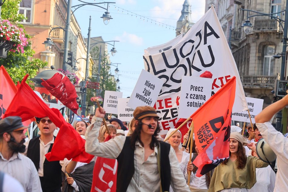 Łódź. Marsz Rewolucja w Łodzi