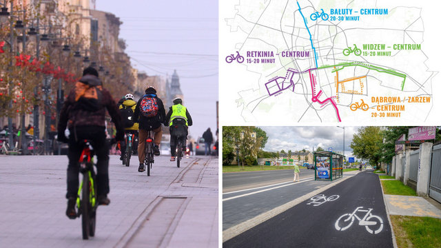 Rowerem po Łodzi szybko i wygodnie. Nowe drogi i plany na kolejne trasy [MAPA]