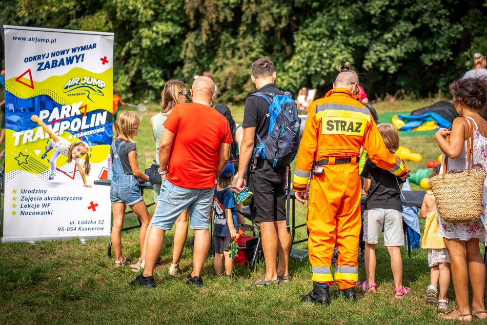 Piknik w parku na Młynku