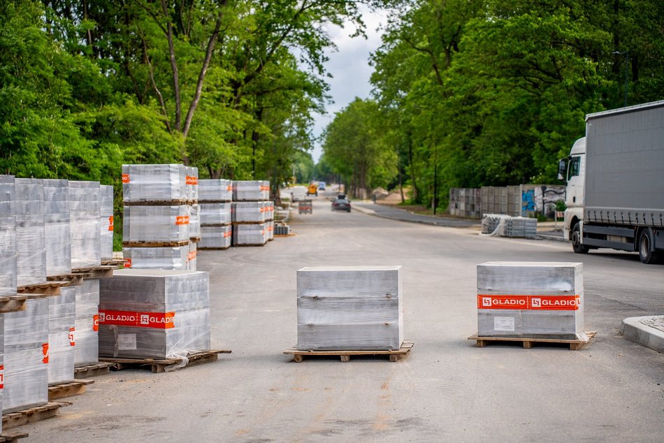 Łódź. Remont Szczecińskiej blisko końca. Dojazd do S14