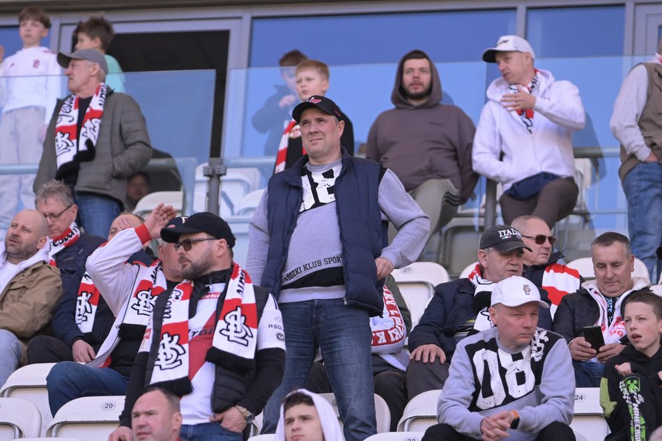 Kibice na meczu ŁKS Łódź ze Stalą Rzeszów. Byłeś? Odszukaj się w galerii