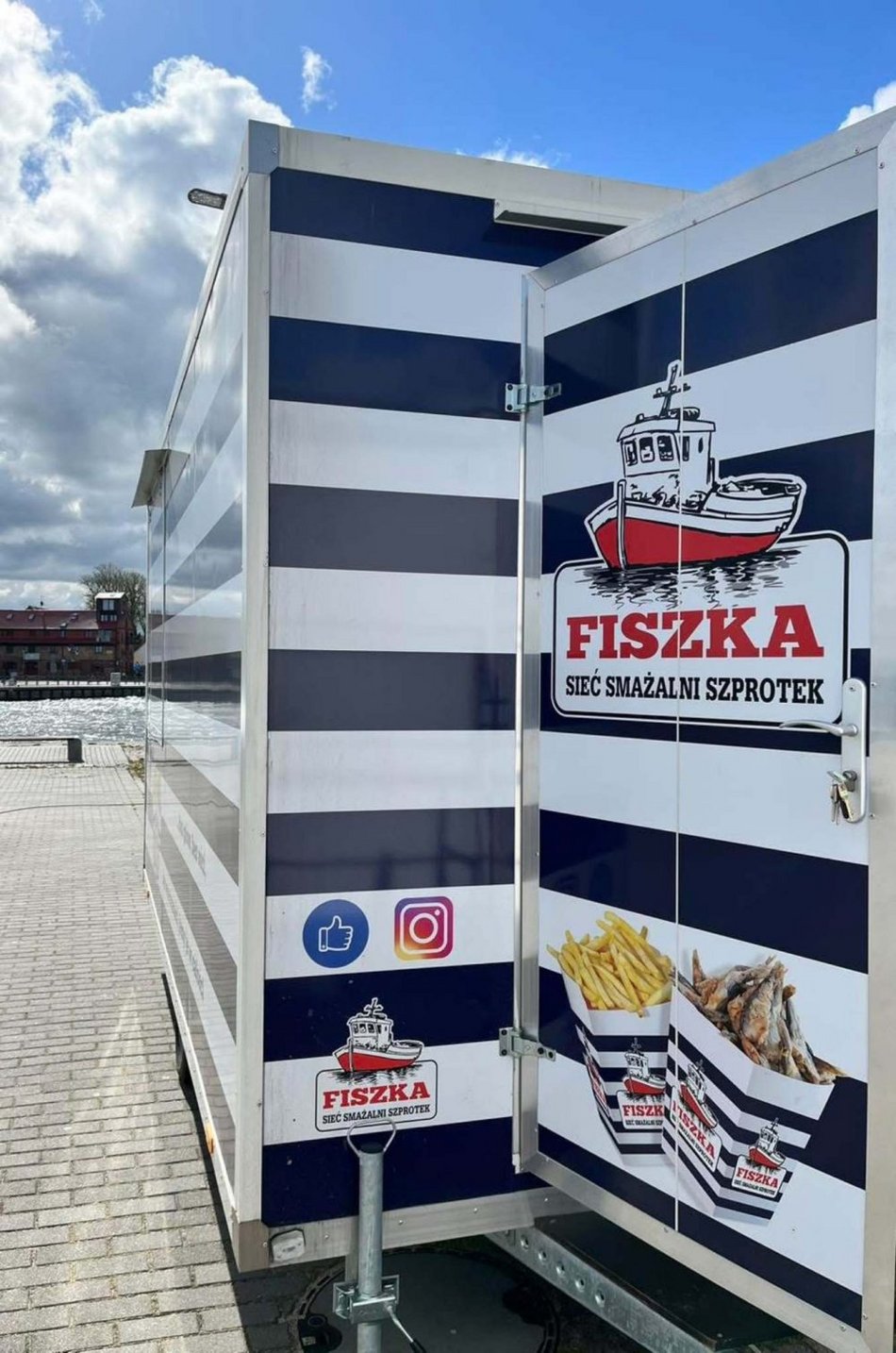 Łódź. Nowy food truck w centrum Łodzi. Fiszka to smażalnia jak nad morzem