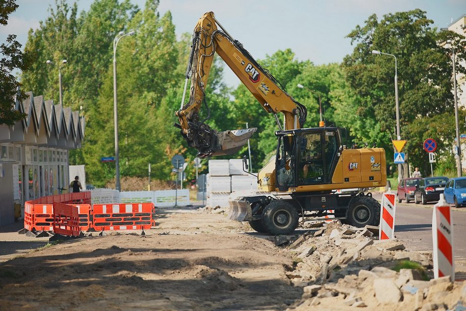 Łódź. Remont Gandhiego w Łodzi. Będzie nowa nawierzchnia, parkingi i chodniki