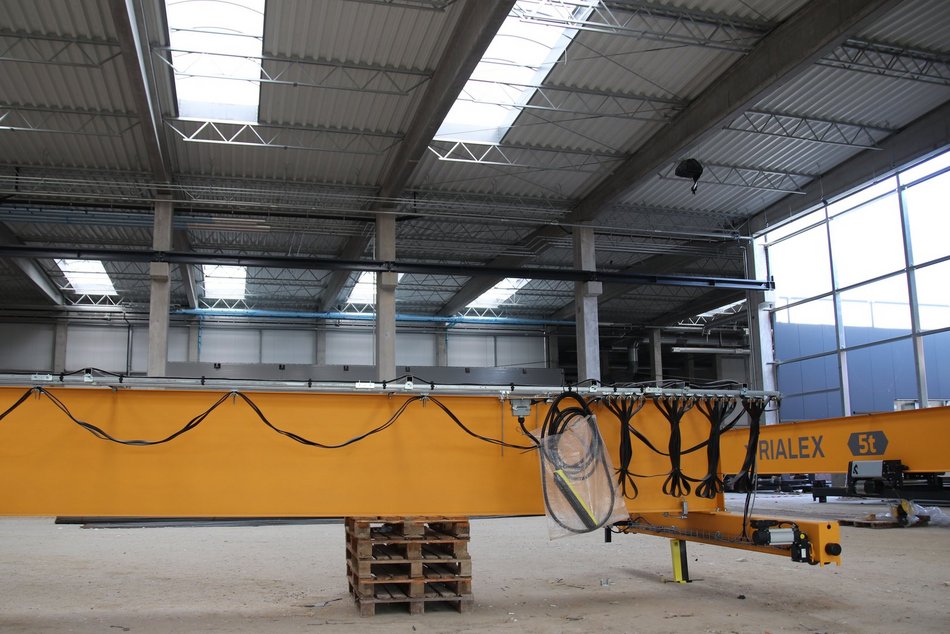 Zajezdnia Helenówek nie do poznania! Są już pierwsze elementy wyposażenia Zakładu Techniki MPK Łódź