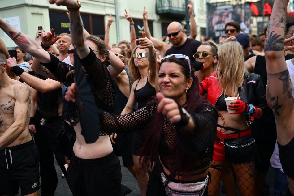 Łódź. Parada Wolności 2025 w Łodzi. Największy klub muzyczny pod gołym niebem