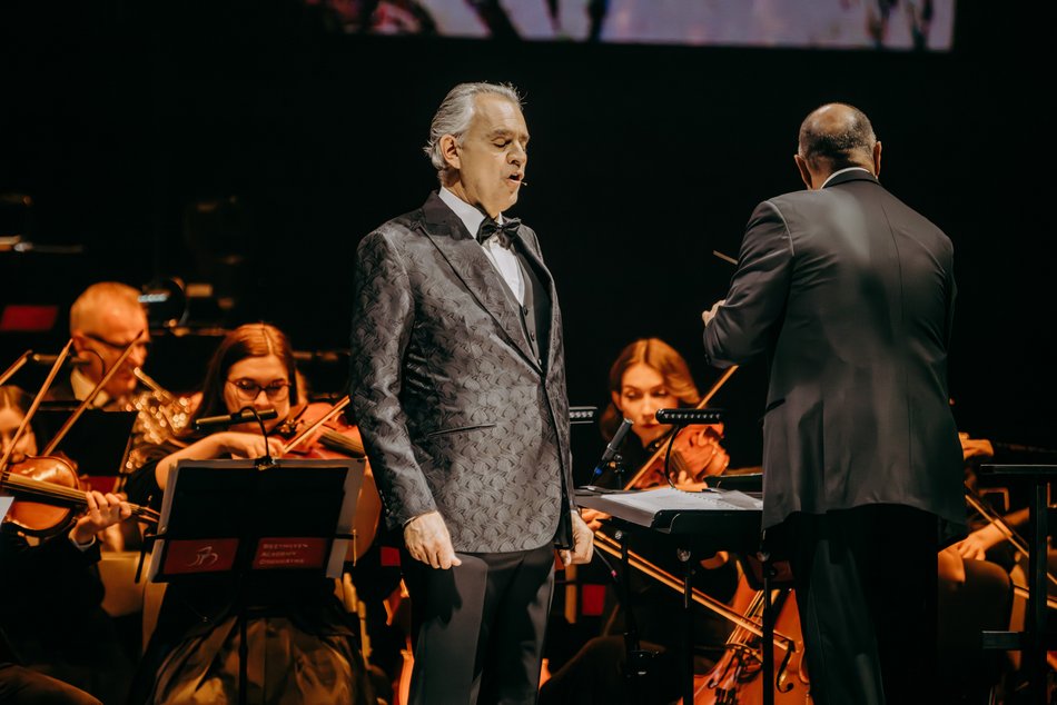 Łódź. Andrea Bocelli w Atlas Arenie w Łodzi