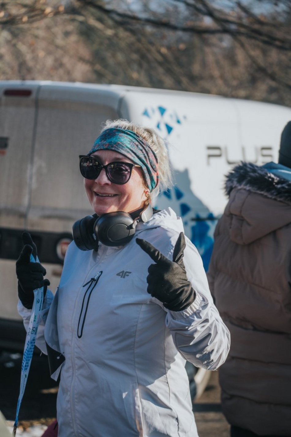 Botaniczna Piątka w Ogrodzie Botanicznym w Łodzi. Galeria z mroźnego biegu