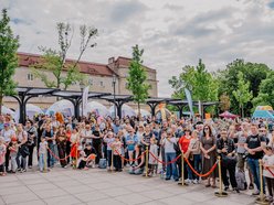 Łódź. Czesław Mozil na Miejskim Dniu Dziecka w Łodzi
