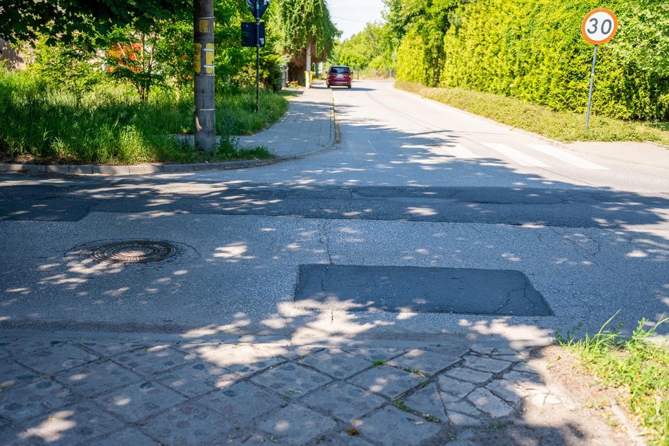 Łódź. Ulica Starorudzka w Łodzi