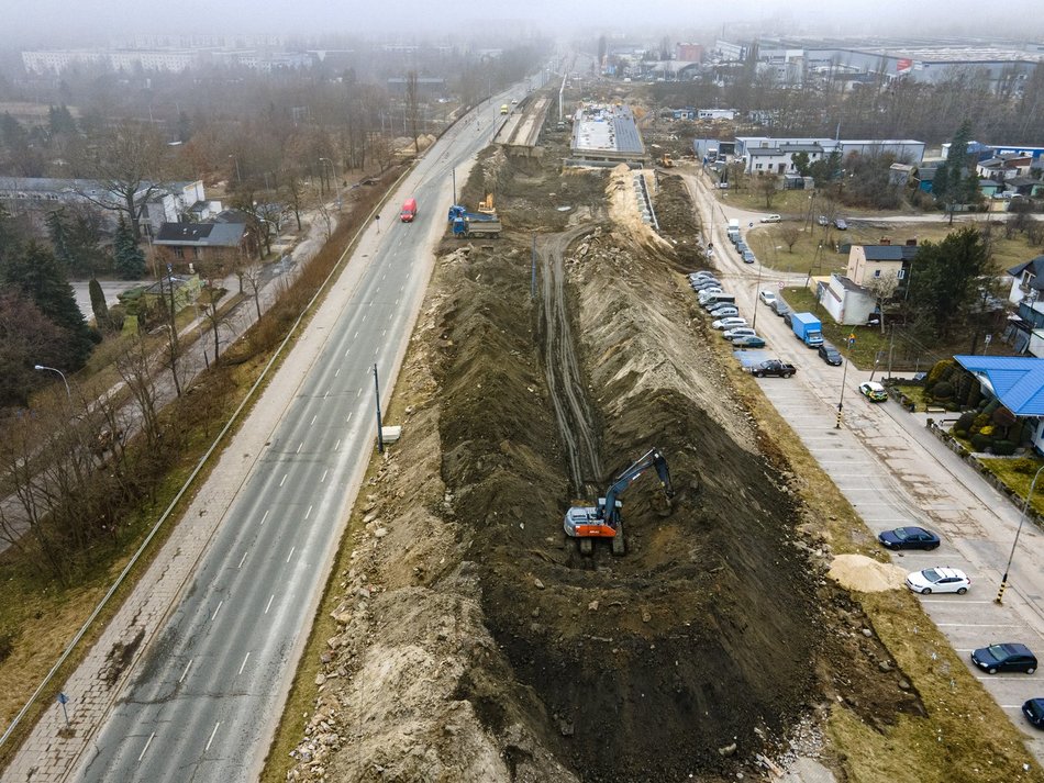 Przybyszewskiego w remoncie