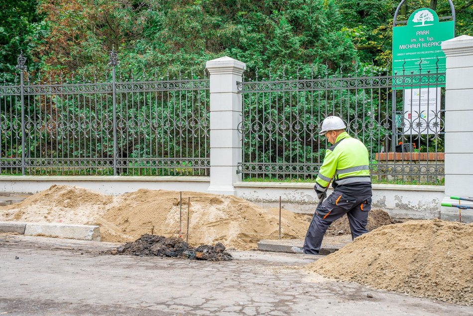 Ulica Skorupki w remoncie