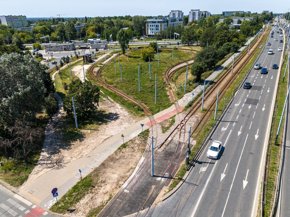 Żabieniec - remontowane torowisko