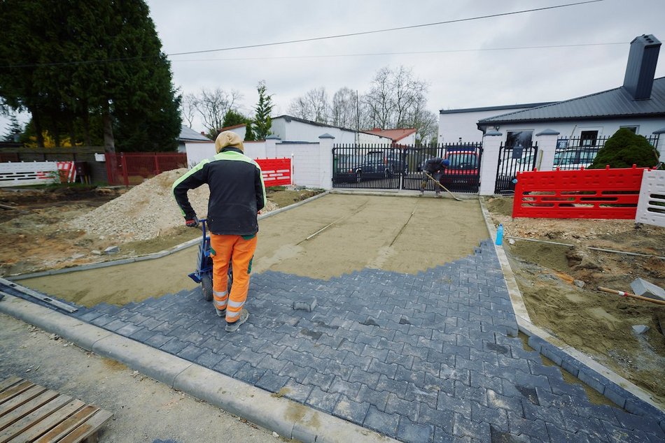 Łódź. Remont Biegunowej