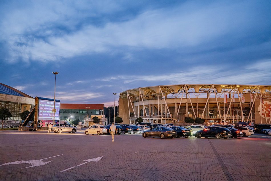 Motopolówka przy Atlas Arenie w Łodzi. Łodzianie sprawdzili, czy „Chłopaki nie płaczą"