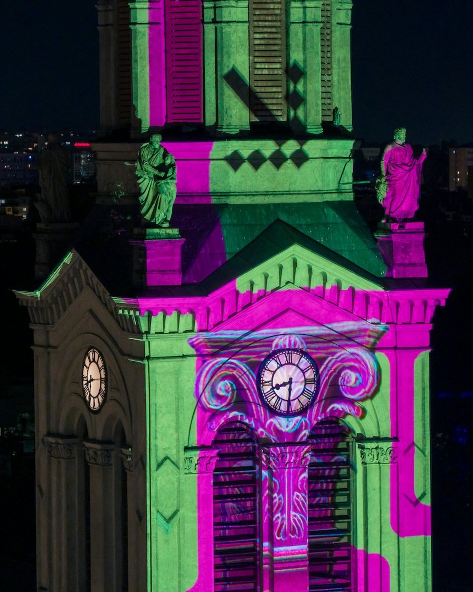 Łódź. Kościół przy Sienkiewicza robi wrażenie! Zobacz go na Light Move Festival