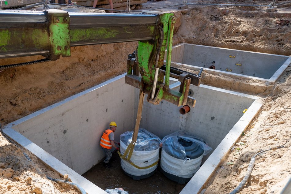 Łódź. Remont famuł przy Ogrodowej w Łodzi. Zobacz, co dzieje się na przeciwko Manufaktury!