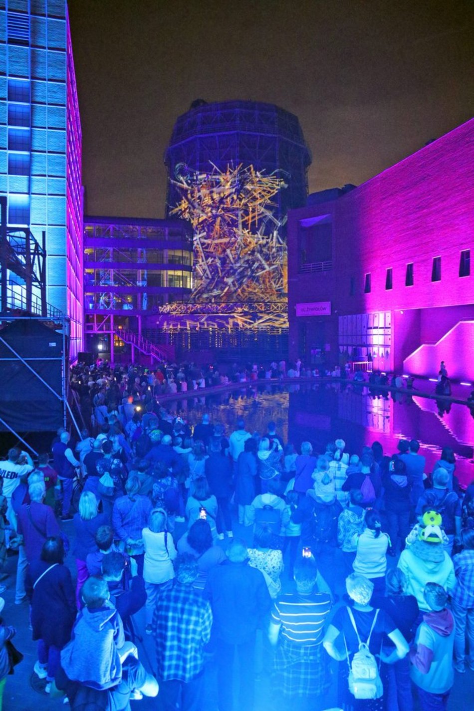 festiwal światła w Łodzi