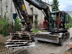 Łódź. Remont Biegańskiego