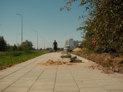 Łódź. Nowy i równy chodnik na Hetmańskiej w Łodzi. Prace dobiegają końca!
