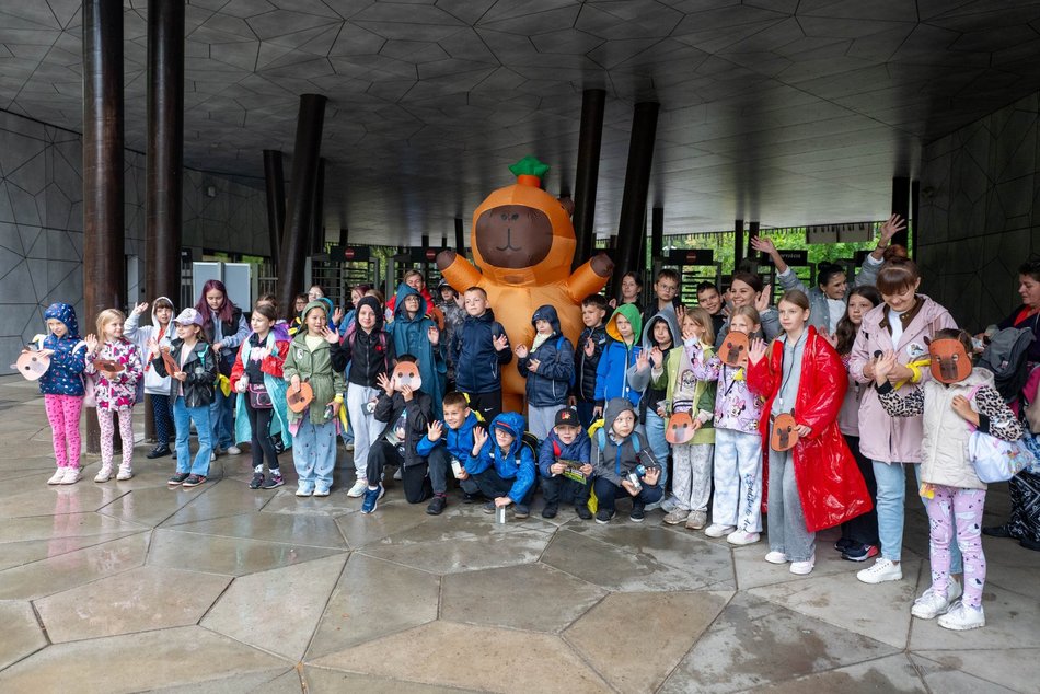 Łódź. Zlot Fanów Kapibary w Orientarium Zoo Łódź. Świetna frekwencja mimo niepogody