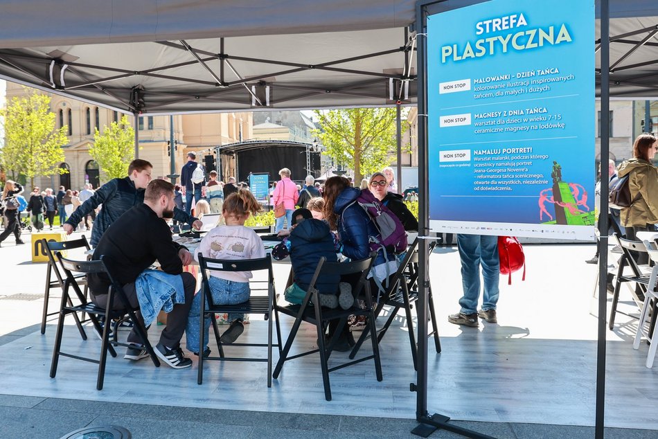 Łódź. Międzynarodowy Dzień Tańca w Łodzi. Pokazy, warsztaty i wspólna potańcówka