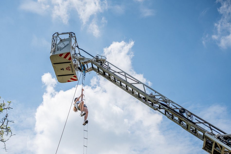 Łódź. Miejski Dzień Dziecka 2025 w Łodzi. Majka Jeżowska, dmuchańce i pokazy [ZDJĘCIA]